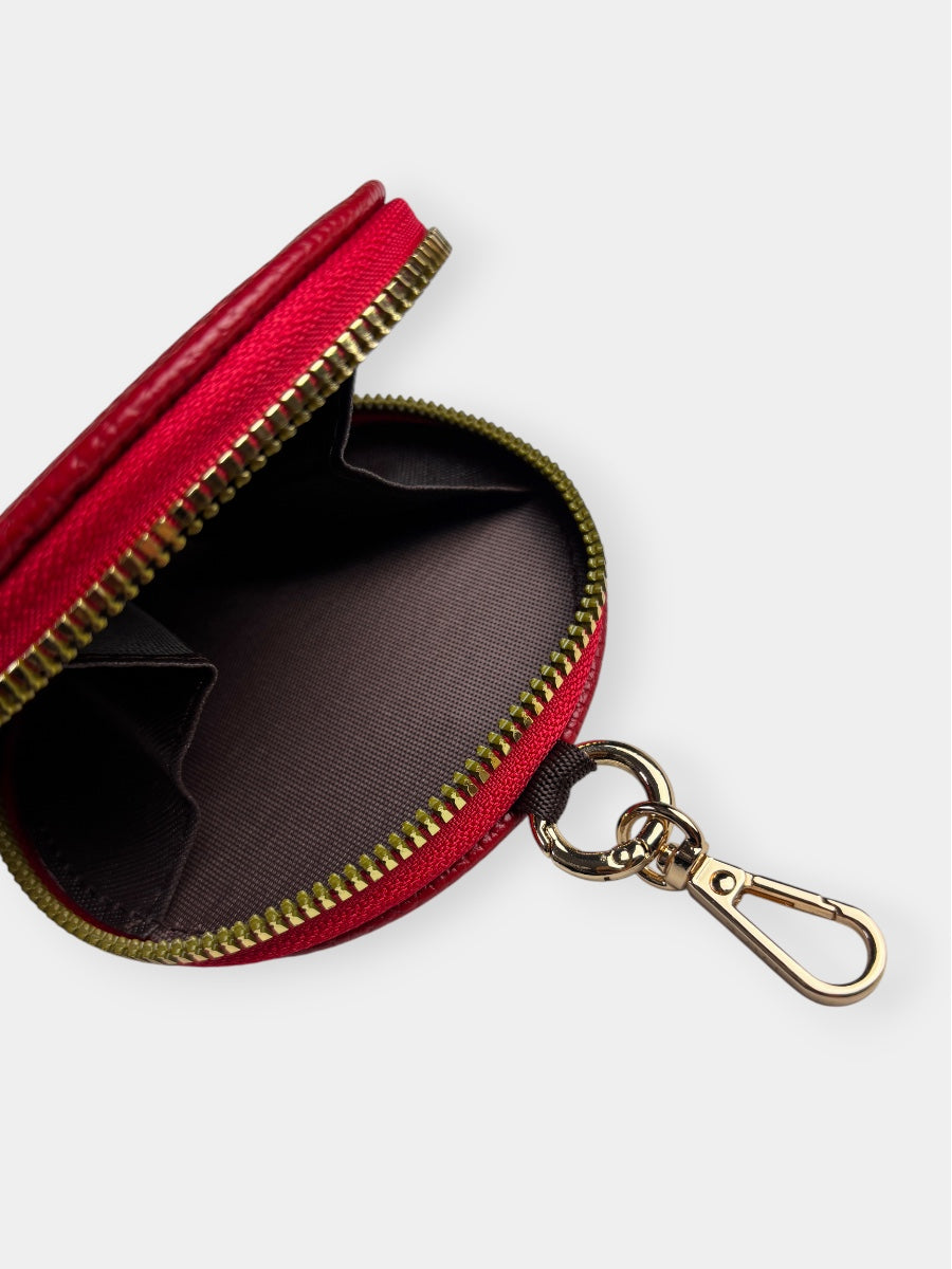 Aurora Ruby Pouch | Clip bag - vegan