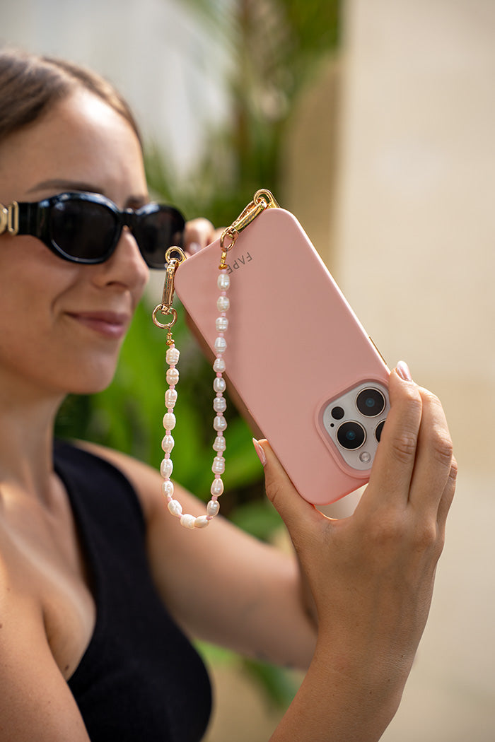 Perlen Handykette - Pearl Dream