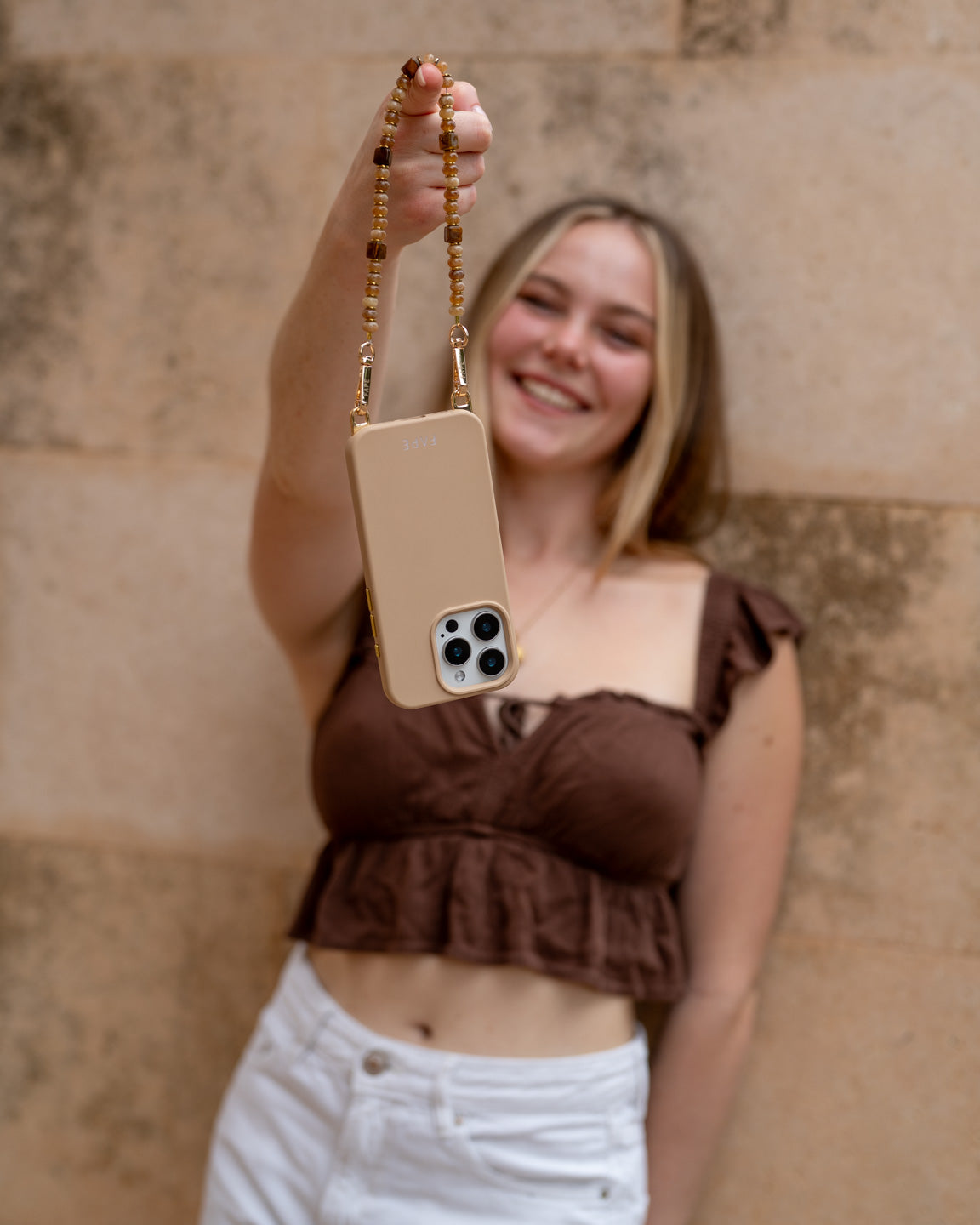 Handykette Malea - Golden Ember Kollektion