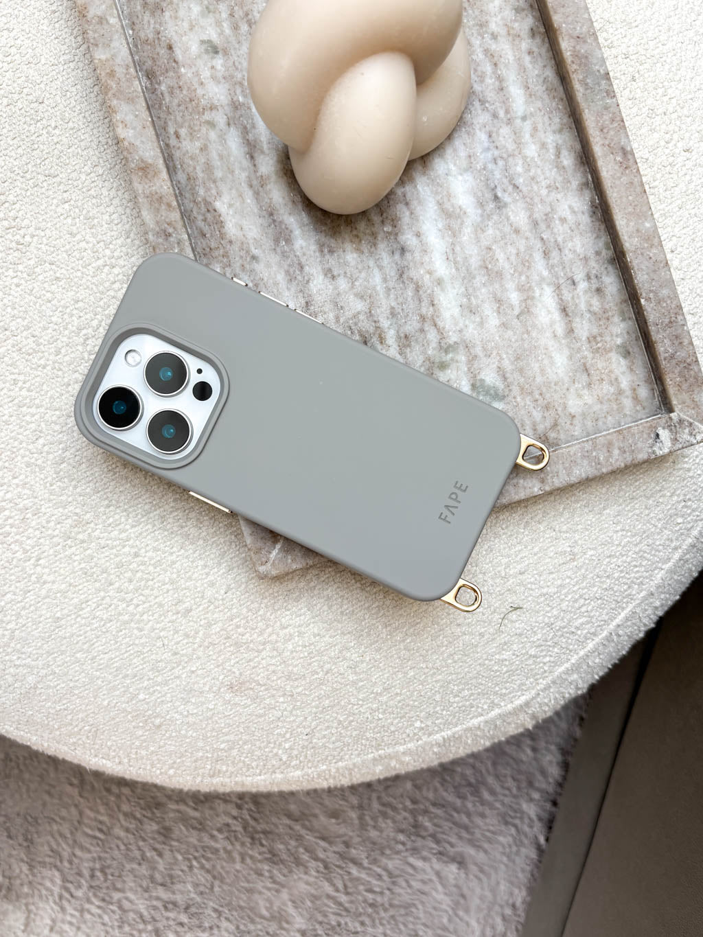 ClickLock™ Case golden details GREY DUST