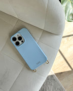 ClickLock™ Case golden details POWDER BLUE