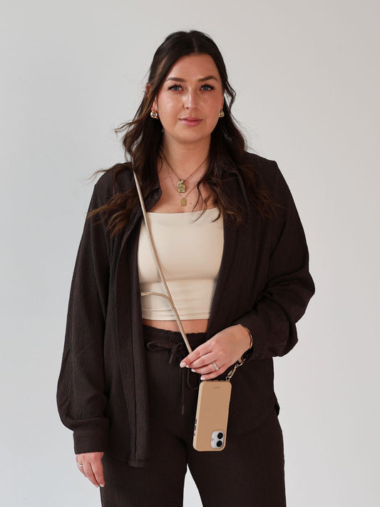 Handykette Kordel | beige