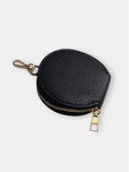 Clip Bag aus veganem Leder AURORA BLACK