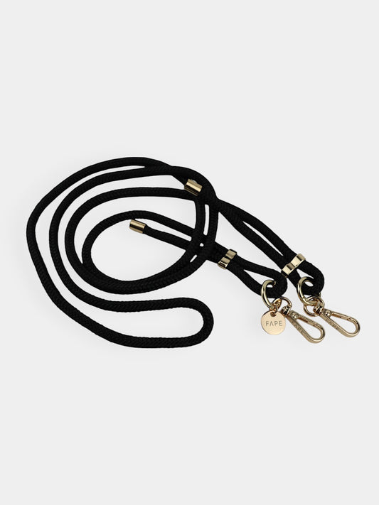 Handykette Kordel | schwarz