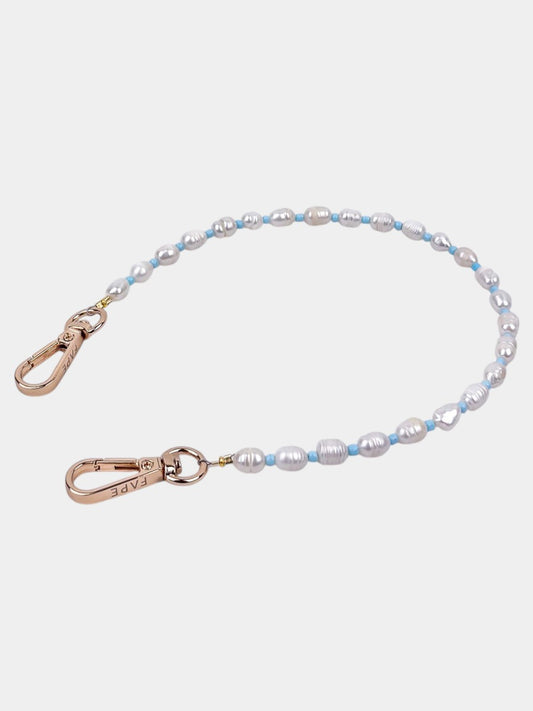 Perlen Handykette - Blue Coast