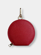 Clip Bag aus veganem Leder AURORA RED