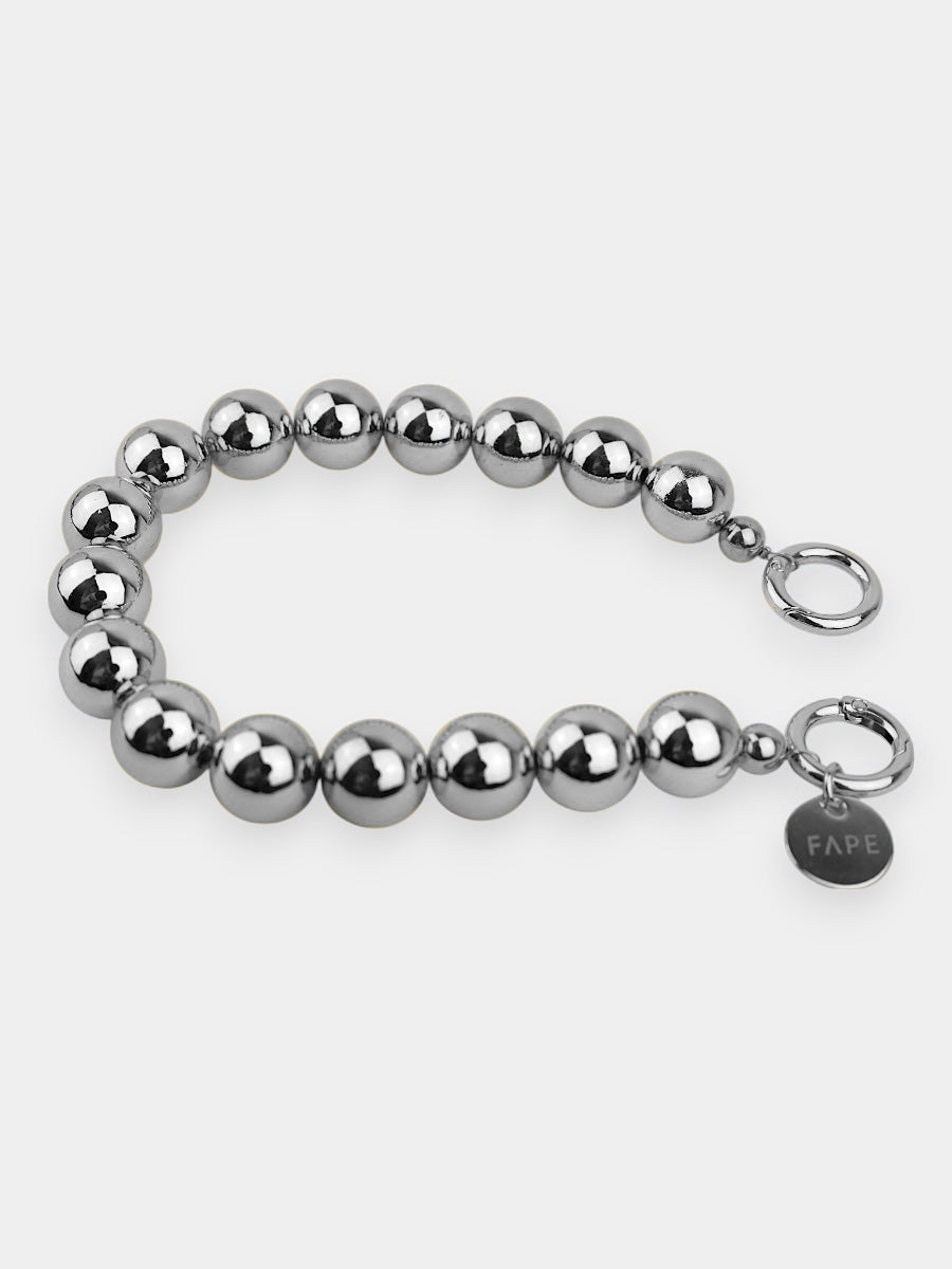 Perlen-Handykette Alora | silber