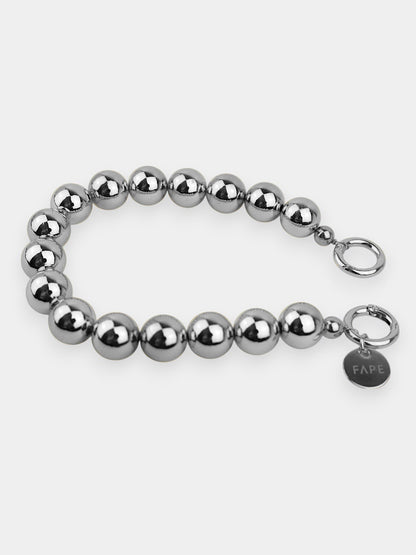 Perlen-Handykette Alora | silber