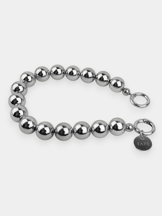 Perlen-Handykette Alora | silber