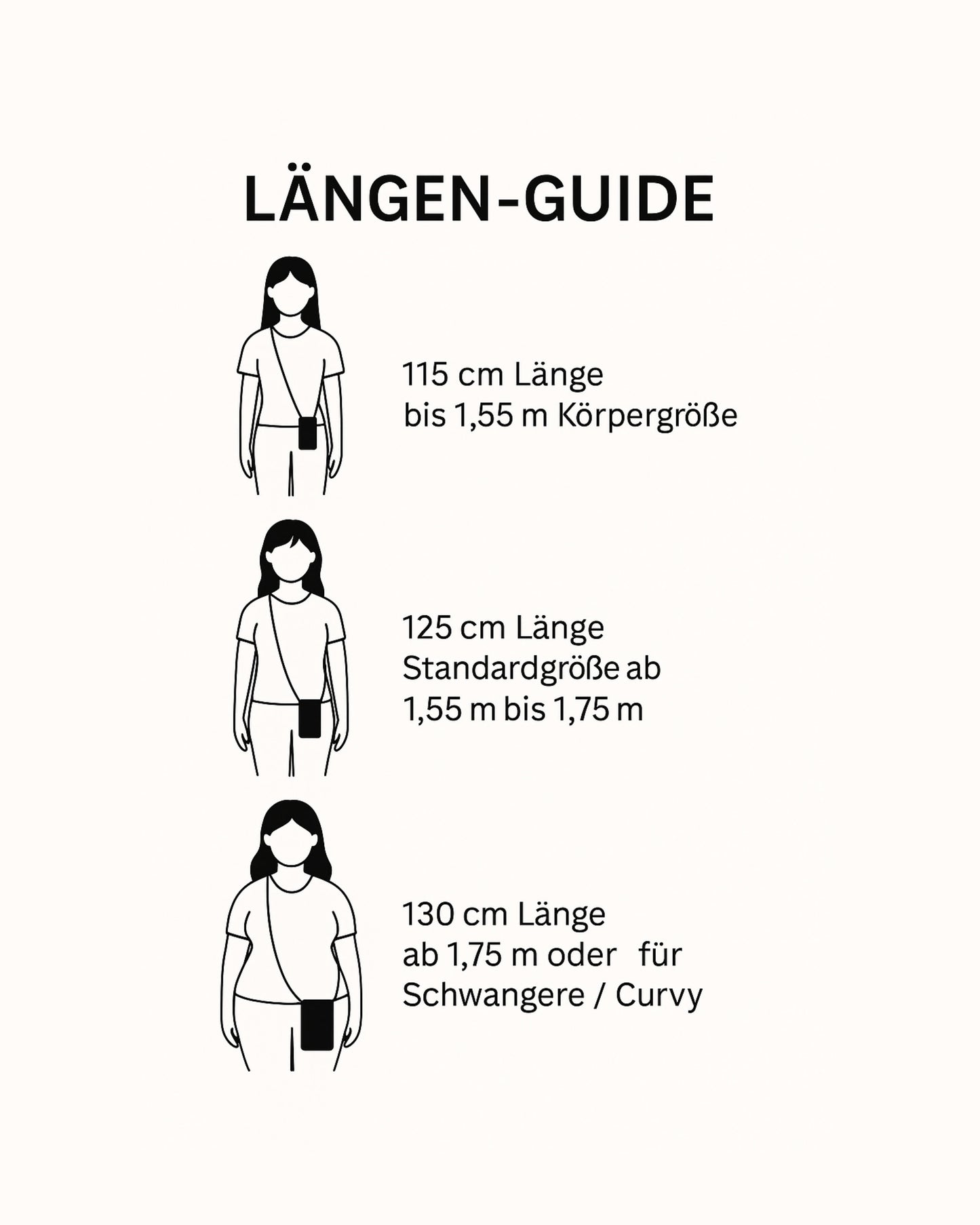 Handykette Soluna - lang