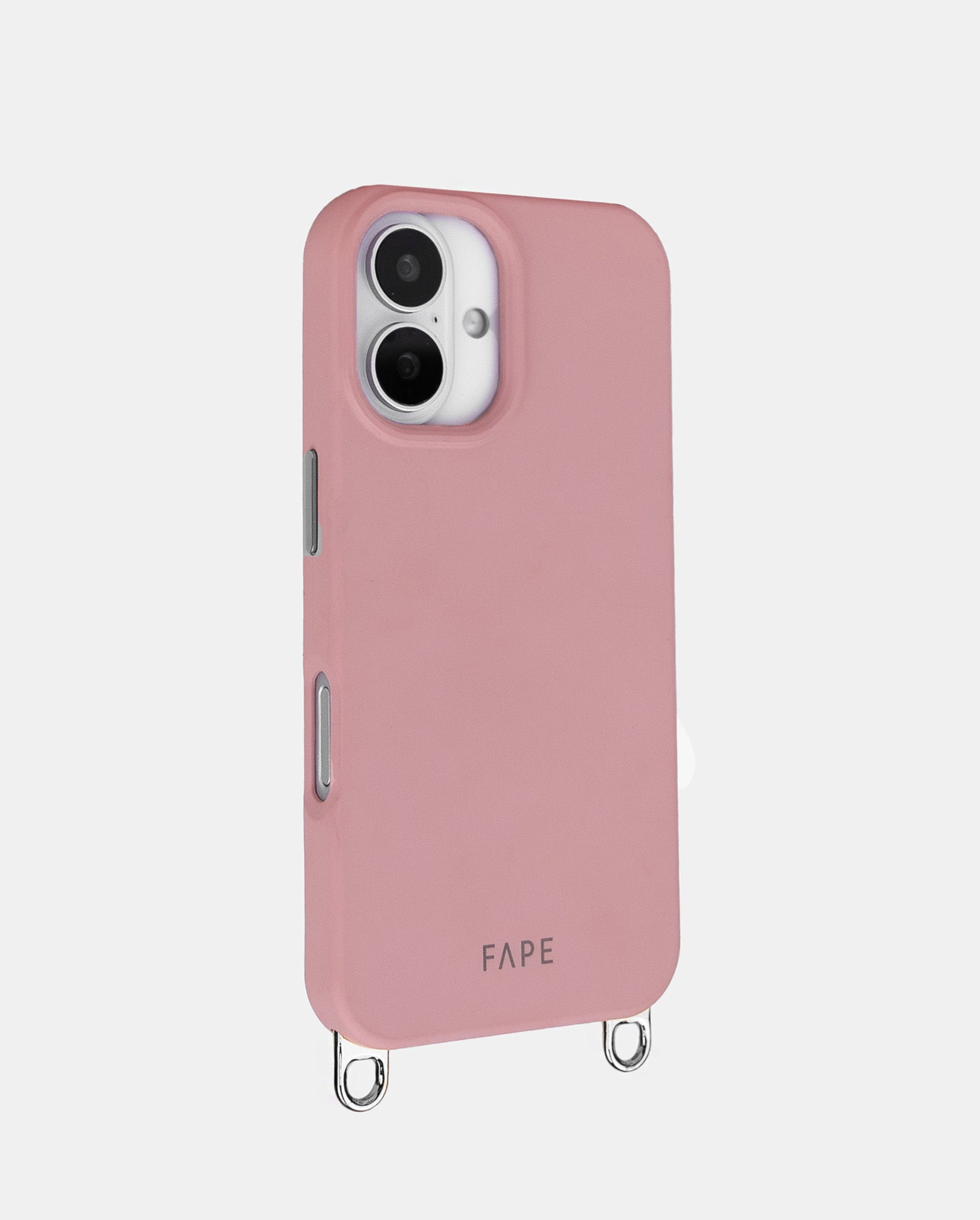 ClickLock™ Case silver details PINK VELVET