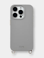 ClickLock™ Case silver details GREY DUST